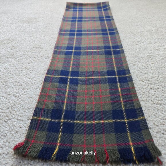 Laird-Portch Wool Plaid Scarf Scotland - Picture 8 of 9